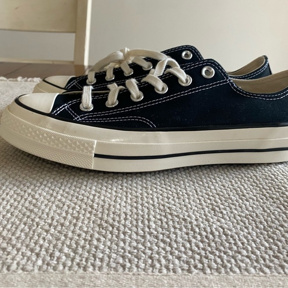 NWOT Men’s Chuck Taylor Converse All Star Lo Black Size 7.5M - Picture 6 of 8